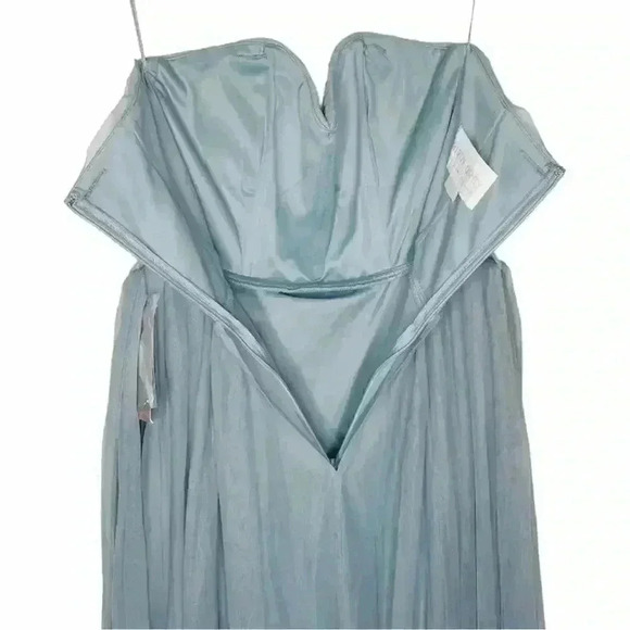 NEW! Birdy Grey CHRISTINA CONVERTIBLE DRESS in Dusty Blue Tulle Size Small - Picture 5 of 9